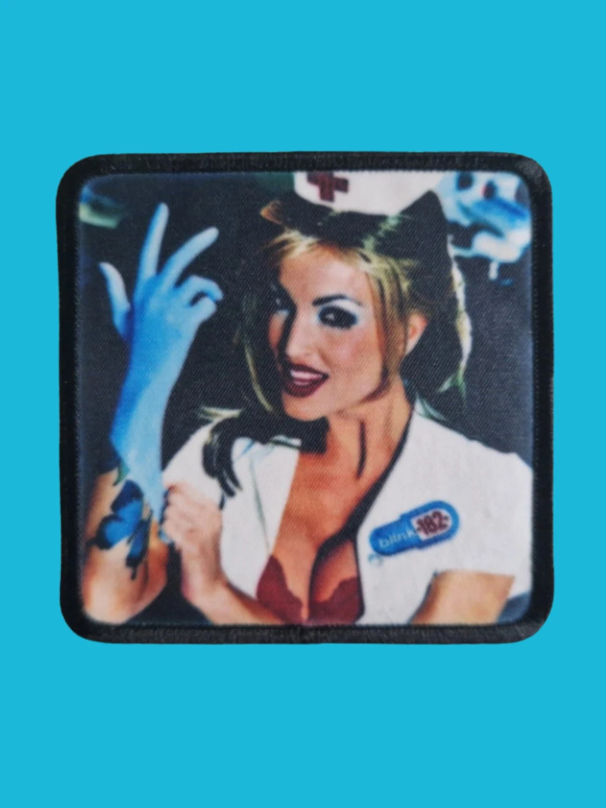 Patch Blink-182 - Enema of the State - Imprimé - Carré de 7,5 x 7,5 centimètres